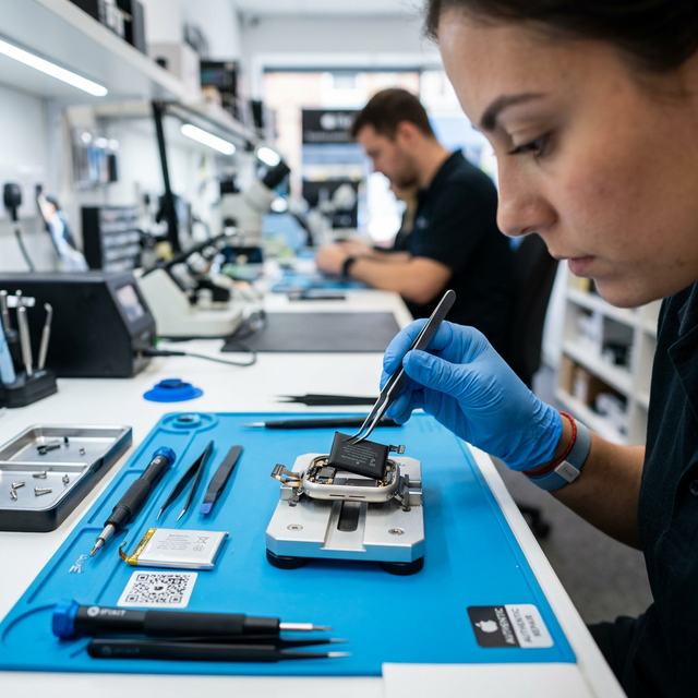 Apple Watch Akkuwechsel Batterie tauschen